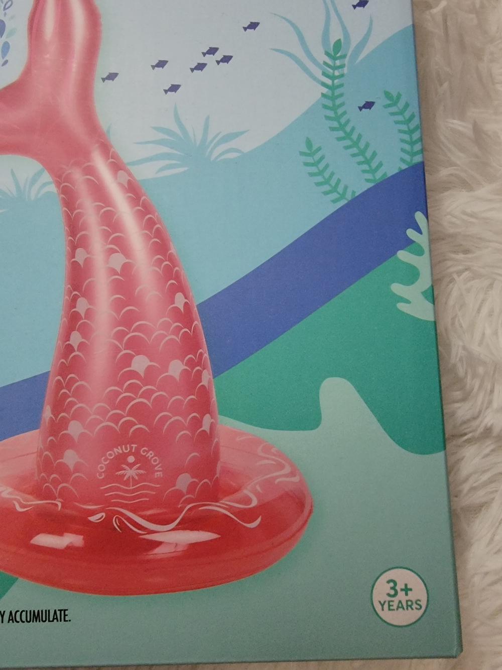 Pink Inflatable Mermaid Tail Sprinkler - Picture 5 of 11